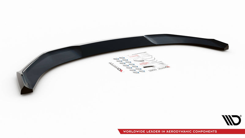 Maxton frontsplitter til Nissan 370Z Nismo Facelift – blank sort – billede 5 af 5