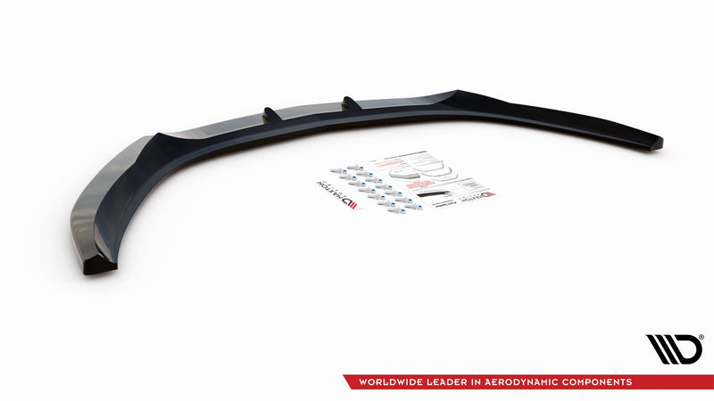 Maxton frontsplitter til Opel Astra GTC OPC-Line J – blank sort – billede 5 af 5