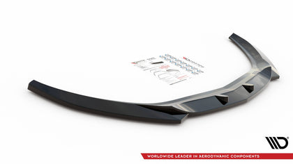 Maxton frontsplitter til Opel Astra GTC OPC-Line J – blank sort – billede 4 af 5