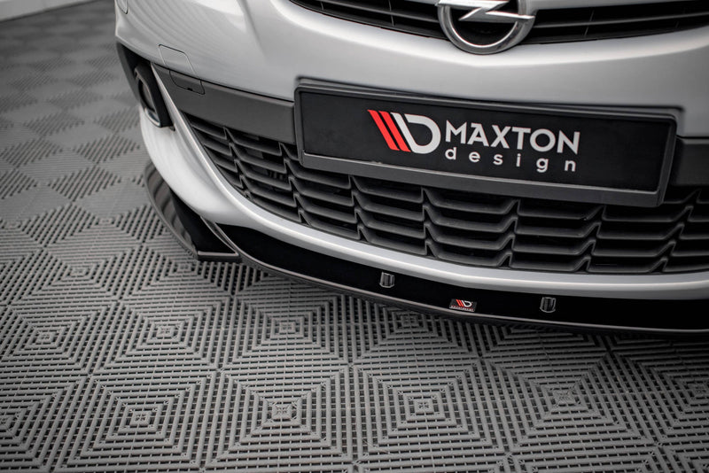 Maxton frontsplitter til Opel Astra GTC OPC-Line J – blank sort – billede 3 af 5