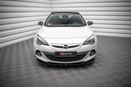 Maxton frontsplitter til Opel Astra GTC OPC-Line J – blank sort – billede 2 af 5