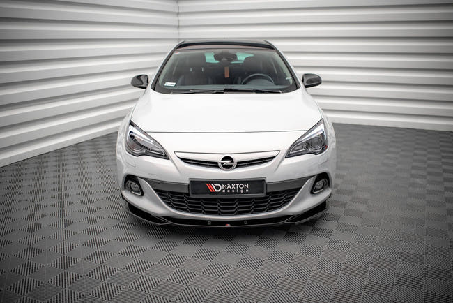 Maxton frontsplitter til Opel Astra GTC OPC-Line J – blank sort – billede 2 af 5