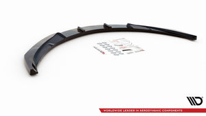 Maxton frontsplitter til Opel Insignia Mk. 1 OPC Facelift – blank sort – billede 5 af 6