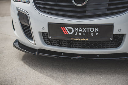 Maxton frontsplitter til Opel Insignia Mk. 1 OPC Facelift – blank sort – billede 3 af 6