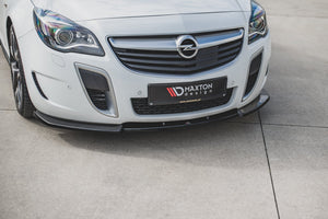 Maxton frontsplitter til Opel Insignia Mk. 1 OPC Facelift – blank sort – billede 4 af 6