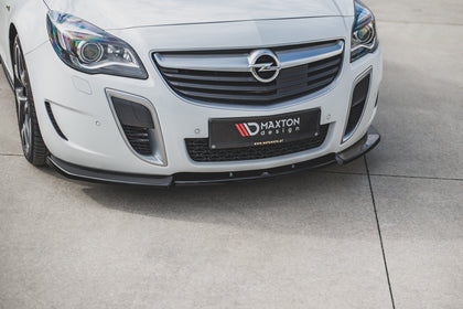 Maxton frontsplitter til Opel Insignia Mk. 1 OPC Facelift – blank sort – billede 4 af 6