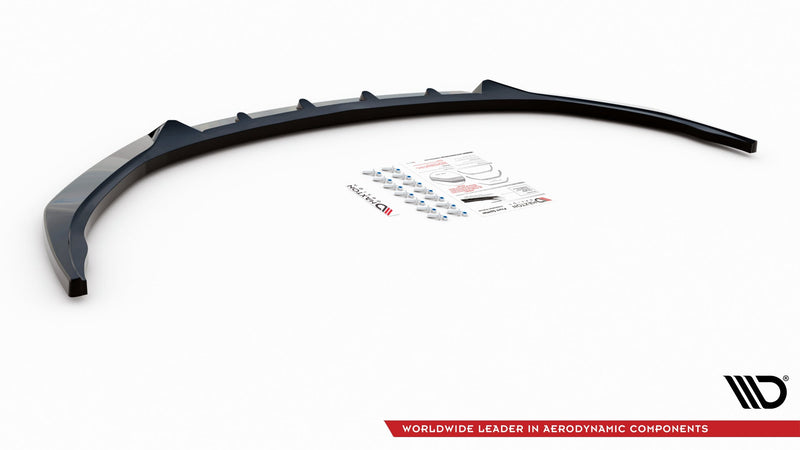 Maxton frontsplitter til Opel Insignia Mk2 – blank sort – billede 3 af 5