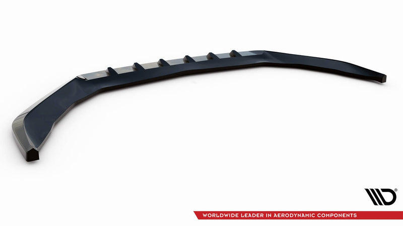 Maxton frontsplitter til Porsche Panamera Turbo S E-Hybrid – blank sort – billede 5 af 5