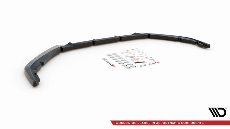 Maxton frontsplitter til Peugeot 208 Mk2 – blank sort – billede 4 af 4