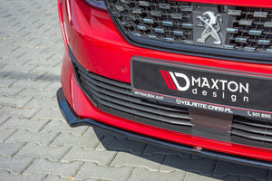 Maxton frontsplitter til Peugeot 508 GT Mk2 – blank sort – billede 3 af 7