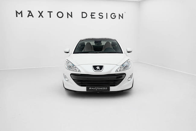 Maxton frontsplitter til Peugeot RCZ Mk1 – blank sort – billede 2 af 5