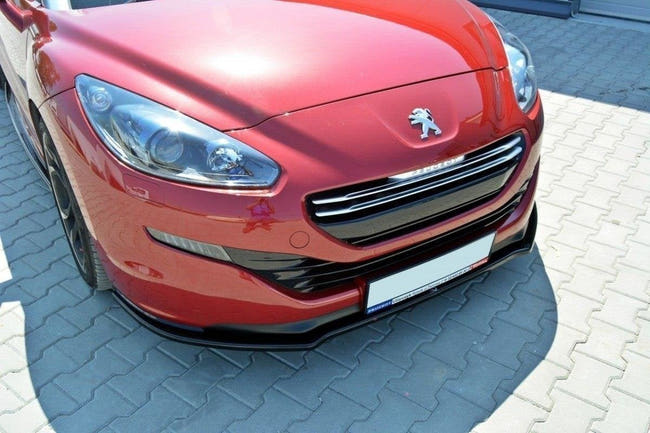 Maxton frontsplitter til Peugeot RCZ Mk1 Facelift – blank sort – billede 2 af 6