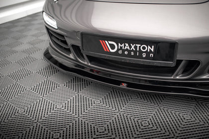 Maxton frontsplitter til Porsche 911 Carrera GTS 997 Facelift – blank sort – billede 2 af 7