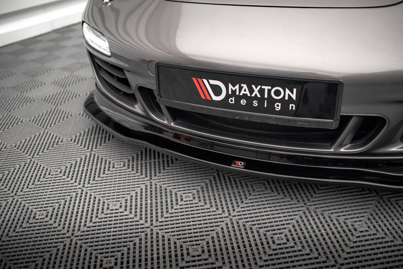 Maxton frontsplitter til Porsche 911 Carrera GTS 997 Facelift – blank sort – billede 2 af 7