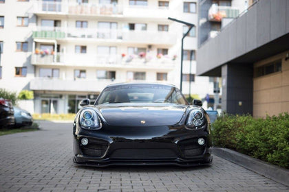 Maxton frontsplitter til Porsche Cayman Mk2 981C – billede 1 af 2