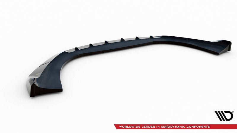 Maxton frontsplitter til Porsche Macan Mk1 – blank sort – billede 5 af 6