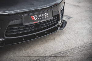 Maxton frontsplitter til Porsche Panamera Turbo 970 Facelift – blank sort – billede 4 af 7