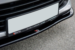 Maxton frontsplitter til Renault Clio Mk4 – blank sort – billede 2 af 6