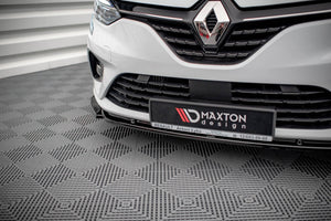 Maxton frontsplitter til Renault Clio Mk5 – blank sort – billede 3 af 5