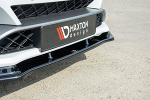 Maxton frontsplitter til Renault Megane Mk4 RS – blank sort – billede 3 af 6