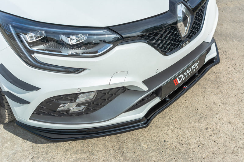Maxton frontsplitter til Renault Megane Mk4 RS – blank sort – billede 1 af 6
