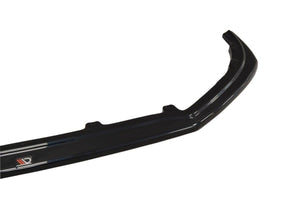 Maxton Front Splitter V.1 Renault Megane Mk4 Hatchback - Gloss Black