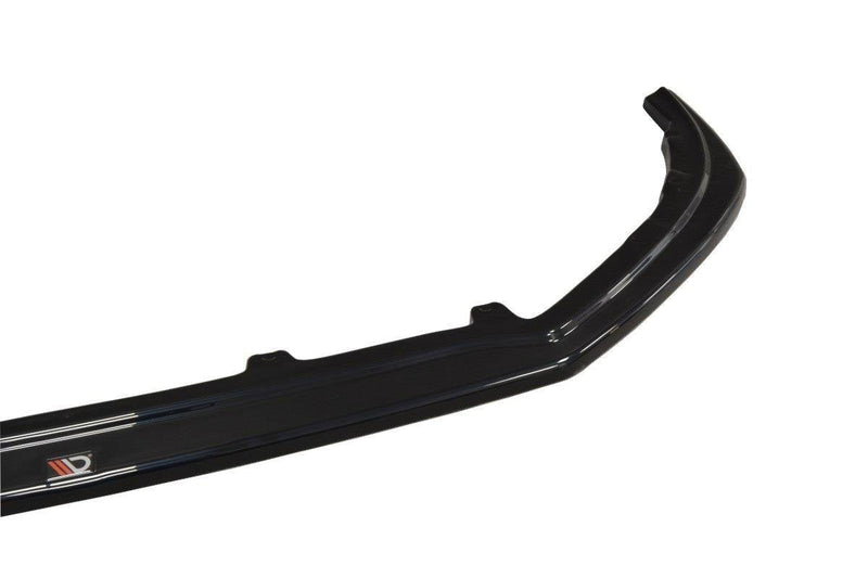 Maxton Front Splitter V.1 Renault Megane Mk4 Hatchback - Gloss Black