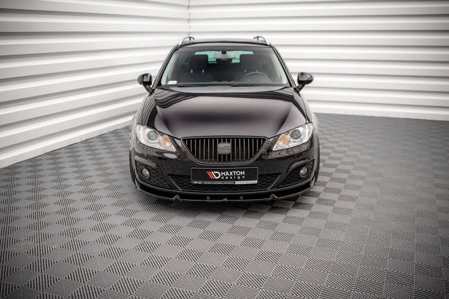 Maxton frontsplitter til Seat Exeo – blank sort – billede 2 af 5