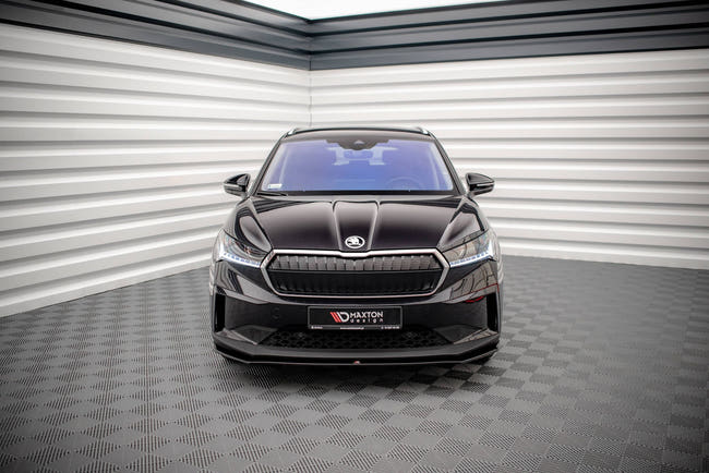 Maxton frontsplitter til Skoda Enyaq iV – blank sort – billede 2 af 6