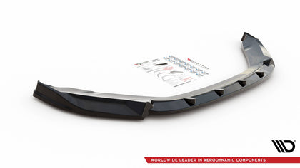 Maxton frontsplitter til Skoda Kodiaq Mk1 Facelift – blank sort – billede 3 af 4