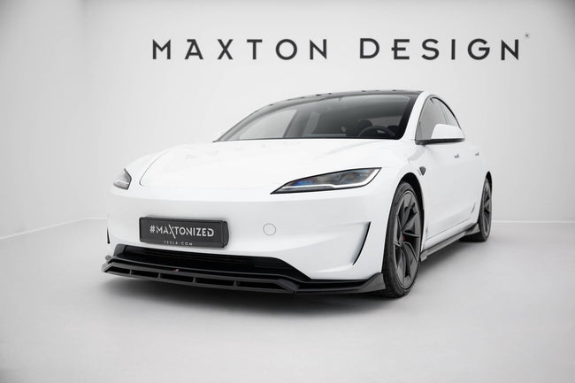 Maxton Front Splitter V.1 Tesla Model 3 Performance Mk1 Facelift