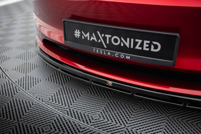 Maxton Front Splitter V.1 Tesla Model 3 Project Highland (Facelift)