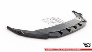 Maxton frontsplitter til Volkswagen Arteon R-Line Sedan / Shooting Brake Mk1 Facelift – blank sort – billede 3 af 4