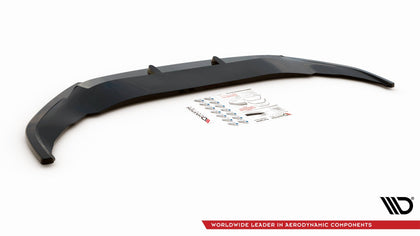Maxton frontsplitter til Volkswagen Arteon R Sedan / Shooting Brake Mk1 Facelift – blank sort – billede 5 af 5