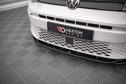 Maxton frontsplitter til Volkswagen Caddy Mk5 – blank sort – billede 3 af 5