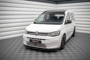 Maxton frontsplitter til Volkswagen Caddy Mk5 – blank sort – billede 1 af 5