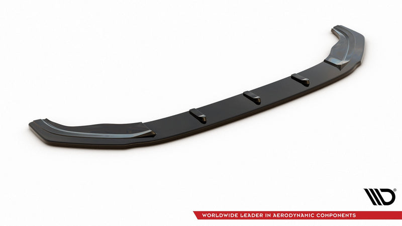 Maxton Front Splitter V.1 VW Golf 7 Gti  - Gloss Black