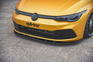 Maxton frontsplitter til Volkswagen Golf Mk8 – blank sort – billede 2 af 6