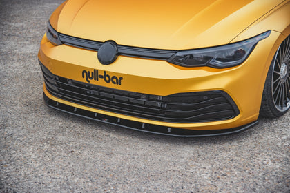 Maxton frontsplitter til Volkswagen Golf Mk8 – blank sort – billede 2 af 6