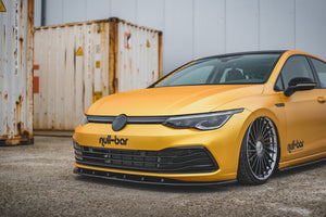 Maxton frontsplitter til Volkswagen Golf Mk8 – blank sort – billede 1 af 6