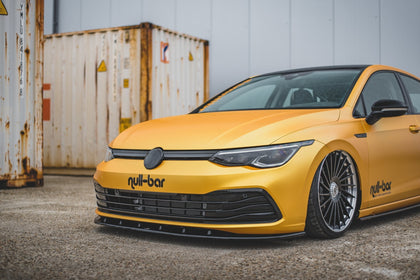 Maxton frontsplitter til Volkswagen Golf Mk8 – blank sort – billede 1 af 6