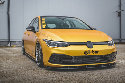 Maxton frontsplitter til Volkswagen Golf Mk8 – blank sort – billede 4 af 6