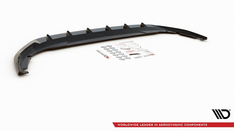 Maxton frontsplitter til Volkswagen Golf Mk8 – blank sort – billede 5 af 6