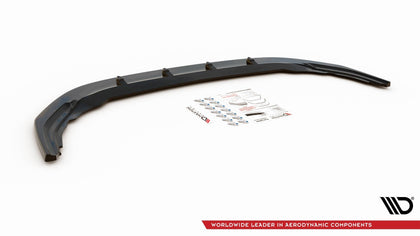 Maxton frontsplitter til Volkswagen Golf R Hatchback / Variant Mk8 – blank sort – billede 6 af 6