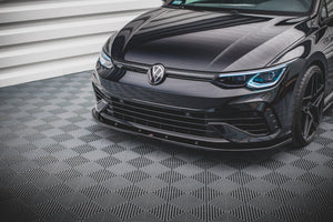 Maxton frontsplitter til Volkswagen Golf R Hatchback / Variant Mk8 – blank sort – billede 1 af 6