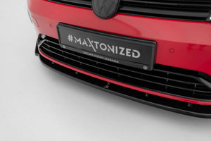 Maxton frontsplitter til Volkswagen Golf Mk7 Facelift – blank sort – billede 3 af 5