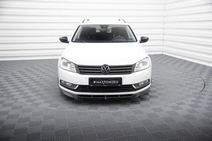 Maxton Front Splitter VW Passat B7 - Gloss Black