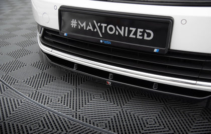 Maxton Front Splitter VW Passat B7 - Gloss Black