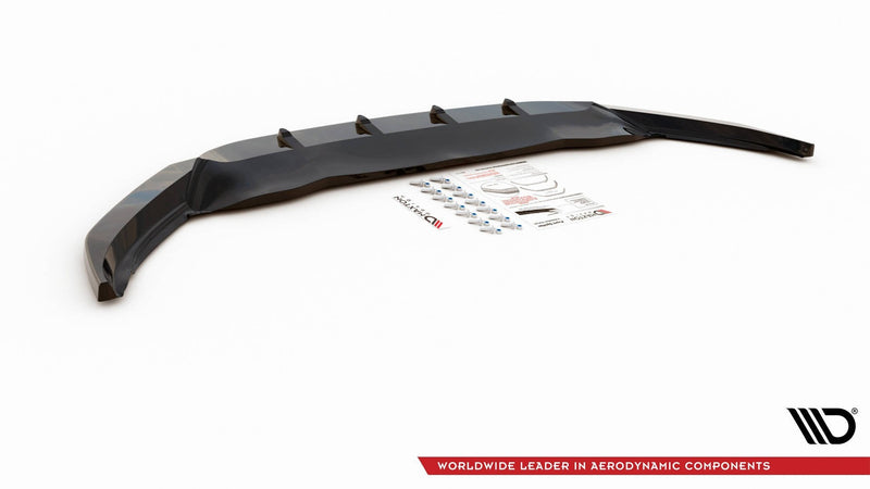 Maxton frontsplitter til Volkswagen Passat B8 – blank sort – billede 5 af 5