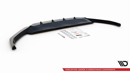 Maxton frontsplitter til Volkswagen Passat B8 Facelift – blank sort – billede 5 af 5